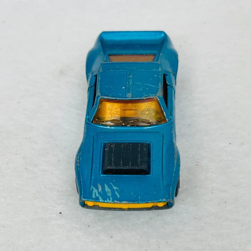 Vintage Matchbox Superfast No 9 AMX Javelin Blue 1972 Lesney Made in England